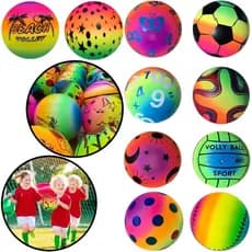 10 Bola Emoji Infantil Festa Colorido Criança Sortida Leve Decoração Aniversário