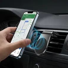 Suporte Celular 360 Automotivo Magnetico Ima Veicular Carro Painel Saida Ar Ultra Forte Neodimio Anti Queda Universal To