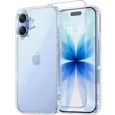 Kit Capa Capinha Transparente Para iPhone E Película 3d Danet Full Cover Anti Impacto Alta qualidade