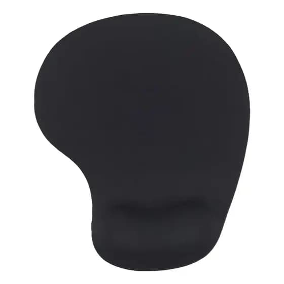 Mousepad preto  Mbtech Com Apoio De Pulso 19,5x23cm