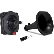 Driver Unlike Und400 100w Rrms + Corneta Longa + Capacitor
