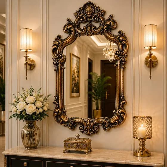 Espelho Provençal Blogueiras Decoração Antiga Retrô