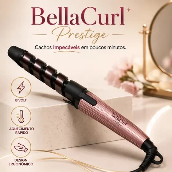 Modelador Cachos Cabelo 30w Bivolt Rápido Prático Profissional Sortido