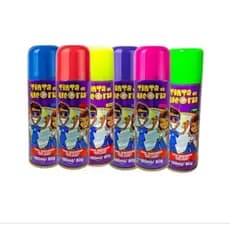 TINTA DA ALEGRIA COLORIDO 150ml SPRAY TEMPORÁRIO CABELO MALUCO CARNAVAL E FESTAS