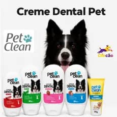 Creme Dental  para Cães Cachorro Gato Pet Clean promoção