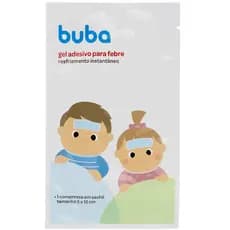 Gel Adesivo Alívio Febre Vacina Compressa Refrescante Instantâneo Infantil Bebe RN Vacina Buba Xo Febre