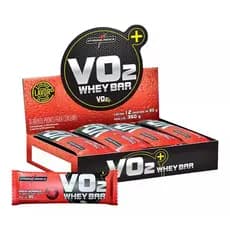 VO2 Whey Bar Chocolate Integralmedica Caixa c/ 12 Barras | Rica em Proteína