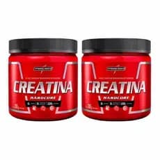 Kit 2 Creatina Monohidratada Hadcore pura 300g - IntegralMédica