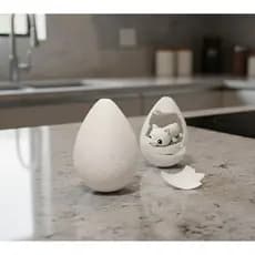 Ovo de Páscoa Surpresa Quebrável Caça aos Ovos com Brinquedo