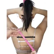 Alça de junção de sutiã Extensoras Suporte de costas Kit com 2 Unidades