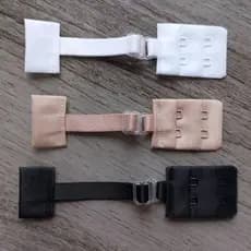 Kit de Extensores de Soutien Pequeno Com Alça Reforçada e Regulagem Aumenta e Diminui o Tamanho