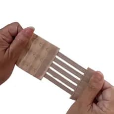 Extensor de Soutien elástico com 3 ganchos e 3 regulagens Médio