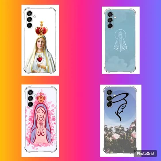 Samsung M15, M35 Capa Tpu Desenhos Nossa Senhora