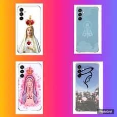 Samsung M15, M35 Capa Tpu Desenhos Nossa Senhora