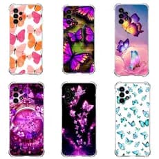CAPA CAPINHA HEX COMPATIVEL COM SAMSUNG A13(5G),A23,A53,A33(5G),A73(5G) DESENHOS VARIADOS BORBOLETA