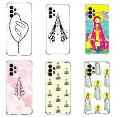 CAPINHA HEX SILICONE COMPATÍVEL COM SAMSUNG A13(5G),A23,A30S,A53,A33(5G),A73(5G) CAPA TPU DESENHOS VARIADOS CAPINHA
