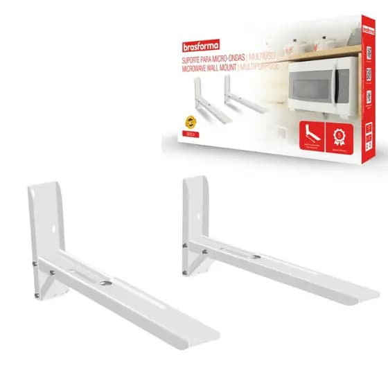 Suporte para Forno Elétrico Micro-Ondas Microondas Brasforma SBR3.8 Branco