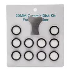 Kit Discos de Cerâmica 20mm para Umidificador Ultrassônico e Nebulizador