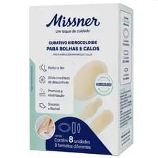 Curativo Hidrocoloide Para Calos E Bolhas Com 8Un - Missner