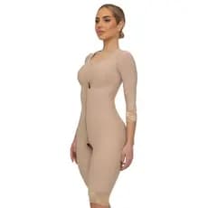 Cinta Pos Cirurgica Lipo De Braço Abdominoplastia Lipo Hd Com Mangas Em Emana®