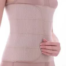 Faixa Cinta Abdominal Pós Cirúrgica 4 gomos Bariátrica Lipo, Hérnia Abdominoplastia Reg. Anvisa