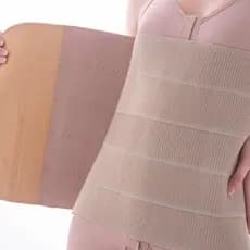 Faixa Cinta Abdominal Pós Cirúrgica 5 gomos Bariátrica Lipo, Hérnia Abdominoplastia Reg. Anvisa