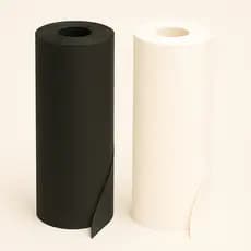 EVA Preto ou Branco 2mm, 3mm ou 4mm | Bobina 1,40m Largura | Tamanho 1m a 5m | Artesanato, Piso, Calçado, Escolar
