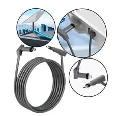 Cabo Satélite Extensão Star SL link Retangular V2 Gen2 V2 10 Metros