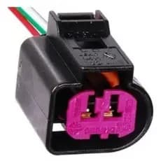 CHICOTE ELETRICO 2 VIAS VW GOL GIIII 1.6/ FOX REPARO DO ALTERNADOR (D+) FIO 2,5MM RAINHA 5705
