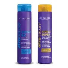 All Nature Hidratante Super Ativador de Cachos e Hidrat 22 Leave In Creme Manutenção, Para Relaxamento e Permanente Afro