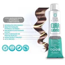 Cura Cabelo Personal Hair Clinic Tratamento Capilar em 10 Minutos - All Nature