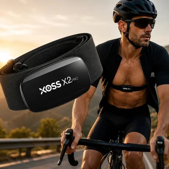 Cinta De Frequência Cardíaca Xoss X2 Pro Recarregável 5.0