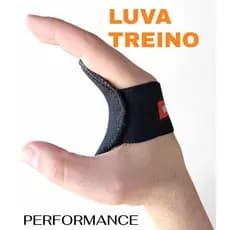 Luva Academia Treino Palmar Protetor Ajustável com Elastico