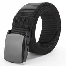 Moda Cinto Largo Masculino Nylon Fivela de Plástico Náilon militar 1000D Impermeável contra a suor