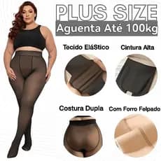 ROMANTIC CROWN Meia Calça Térmica Modelagem cor curvilíneo pea ensidad Traida De Lã Quente
