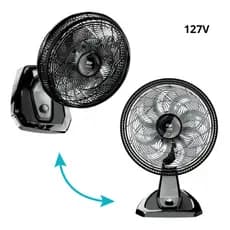 Ventilador de Mesa e Parede WAP Flow Turbo Eco 50cm 8 Ps 180W 127V