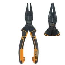 Alicate Multifuncional Ingco 8 em 1 8" 200mm Corte e Crimpagem
