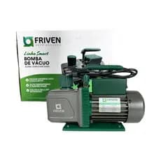 Bomba Vácuo 5cfm 1/2hp Bivolt Duplo Estágio Refrigeração