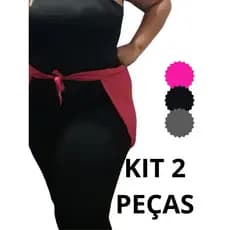 Kit 2 Tapa Bumbum Plus Size feminino Amarrar Veste até 54