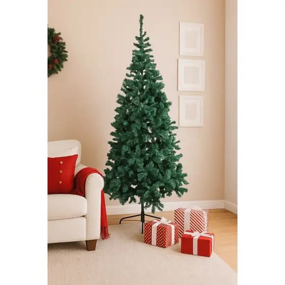Árvore De Natal Pinheiro 2,40m 1.400 galhos Verde