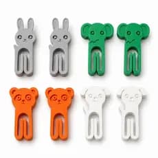 Kit 8 Prendedores de Saco Alimentos Animais