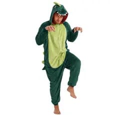 pijama adulto feminino masculino personagem dinossauro cosplay
