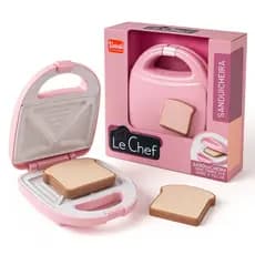 Sanduicheira De Brinquedo Cozinha Infantil Chef Com 2 Pães