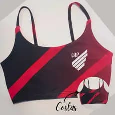 Top Cropped Fitness Strappy Sunga Personalizado modelos diversos ATL PARANAENSE