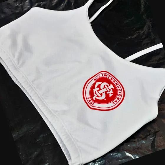 Top Cropped Fitness Strappy Personalizado modelos diversos Colorado INTER