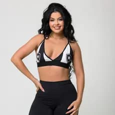 Top Cropped Fitness Feminino Strappy Time Carioca Personalizado Modelos Diversos BOTAFOGO AF