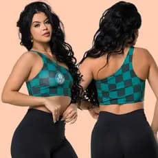Top Cropped Fitness Strappy Personalizado Sunga modelos diversos PALMEIRAS