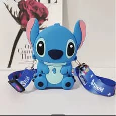 Bolsinha Stitch Infantil com Alça Regulável - Bolsa Menina Varios Modelos