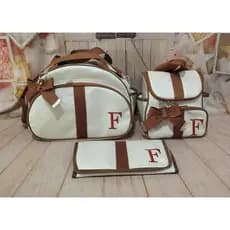 kit bolsa maternidade 3 peças bolsa (G) e mochila 2em1 (M) e trocador