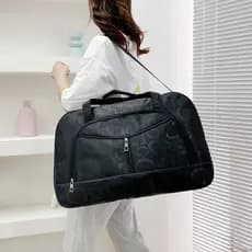 Bolsa Sacola Grande Mala De Viagem Tem Alça De Mão E Transvesal Lona Resistente